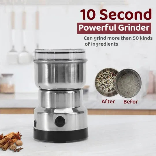 RAF 4 Blades Masala Coffee Grinder | 300W Multifunctional Electric Grinder | Stainless Steel Blades For Coffee, Spices, Nuts & Seeds