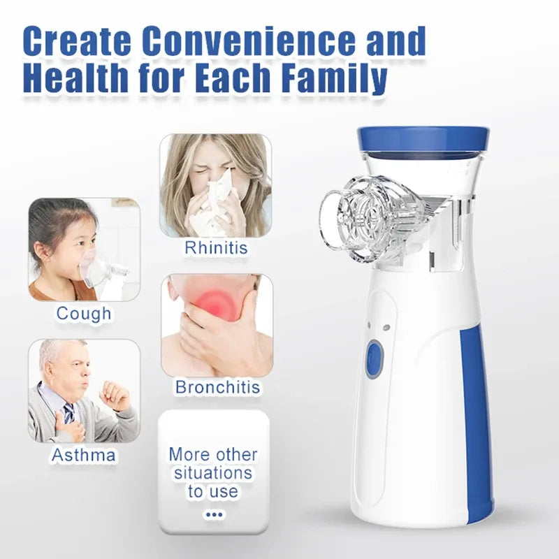 Portable Nebulizer | Inhaler Nebulizer Machine For Kids And Adults