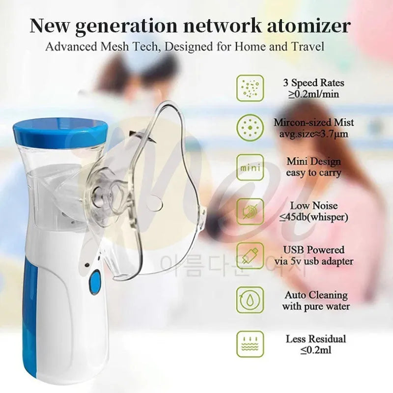 Portable Nebulizer | Inhaler Nebulizer Machine For Kids And Adults