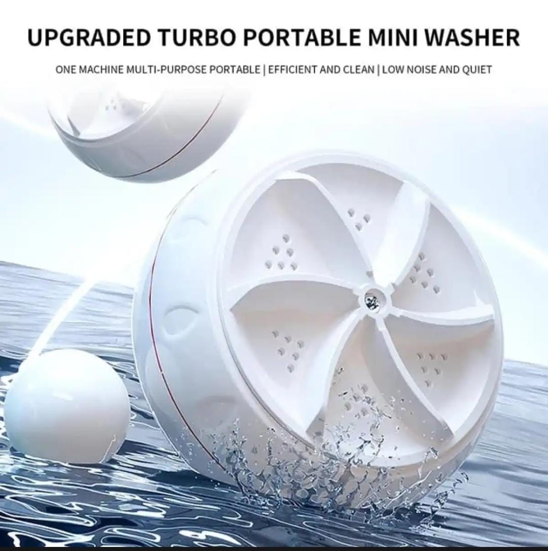 Turbine Washing Machine Powerful Cleaning Performance Compact Design Easy Operation Durable Build Reliable Washing Solution