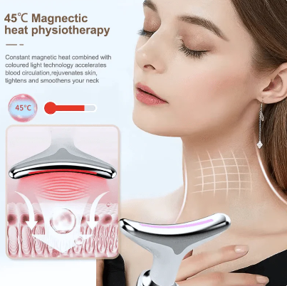 Face Lifting Device (Red Light Therapy) - Anti aging wrinkle reducing Device - (New Advance Shape)